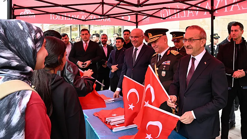 Malatya'da Cumhuriyet Bayramı İçin İlk Tören!