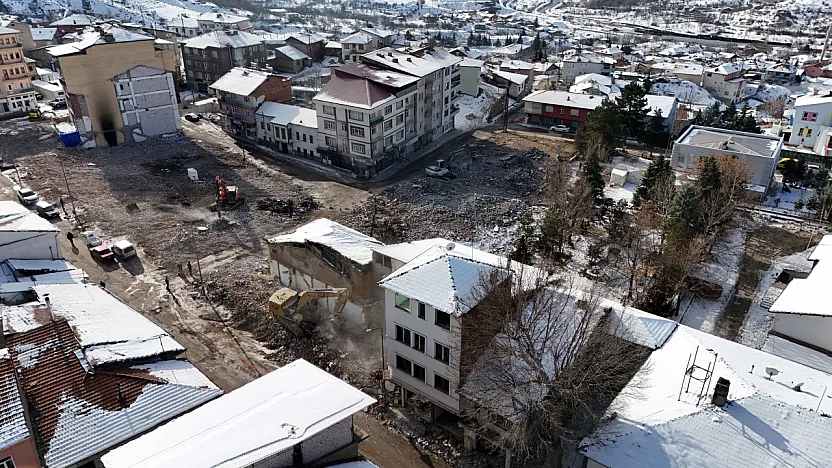 Malatya'da Depremden Etkilenen İlçe Yeniden İnşa Ediliyor