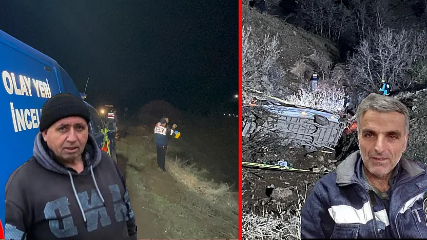 Malatya'da Feci Kaza! İşçi Servisi Şarampole Yuvarlandı: 2 Ölü!