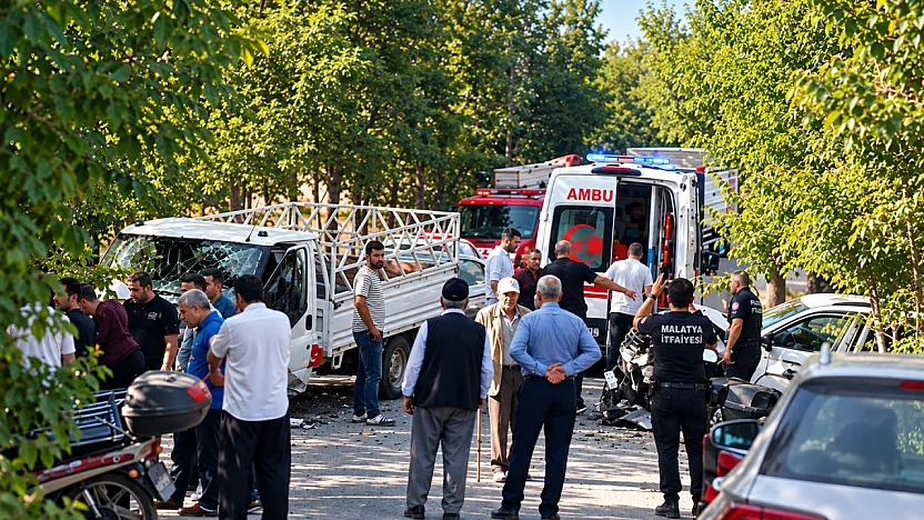 Malatya'da Feci Kaza: Ortalık Savaş Alanına Döndü