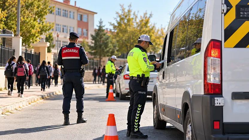 Malatya'da Güvenli Okul Denetimleri Sıklaştırıldı! Servislere Ceza Yağdı