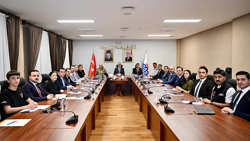 Malatya'da Güvenlik Toplantısında Bir Haftalık Denetim Sonuçları Değerlendirildi!