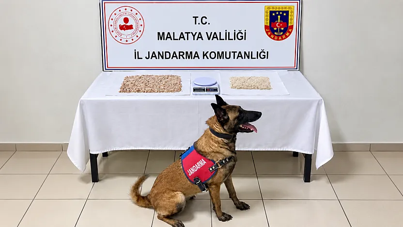 Malatya'da Jandarmadan Uyuşturucu Darbesi! Ele Geçirilen Miktar Dikkat Çekti