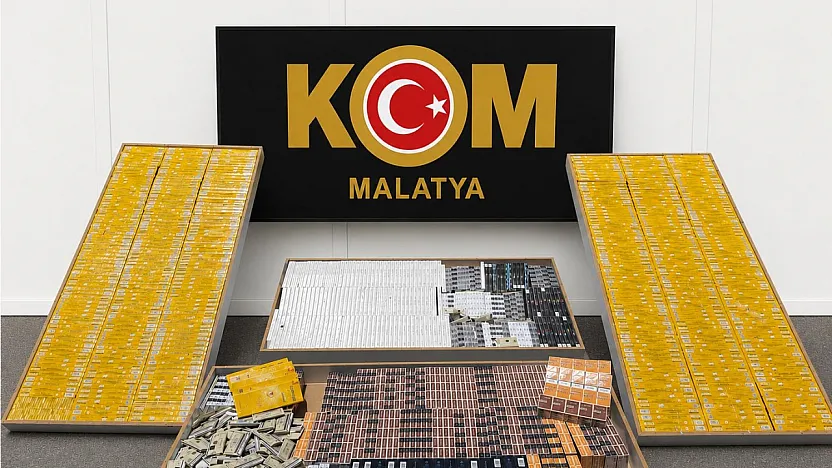 Malatya'da Kaçak Sigara Ticaretine Darbe! KOM'dan Başarılı Operasyon