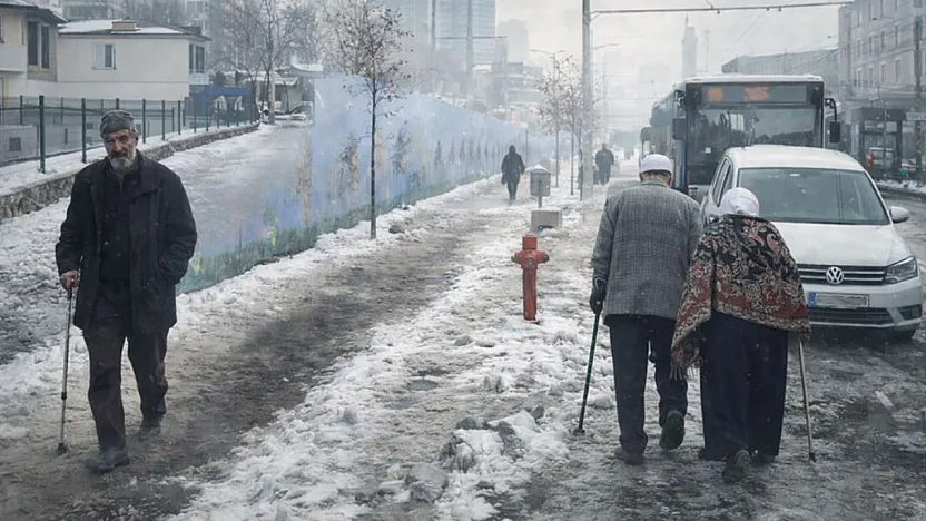 Malatya'da Kaldırımlarda Yürümek Cesaret İster!