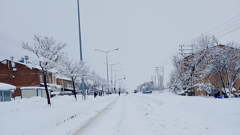 Malatya'da Kar Tatili İlçelerde Okullar Kapalı
