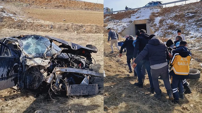 Malatya'da Kaza! Genç Sürücü Öldü