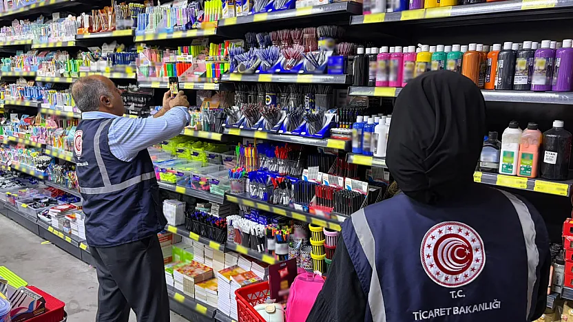 Malatya'da Kırtasiye Ürünlerine Sıkı Denetim! Binlerce Ürün İncelendi