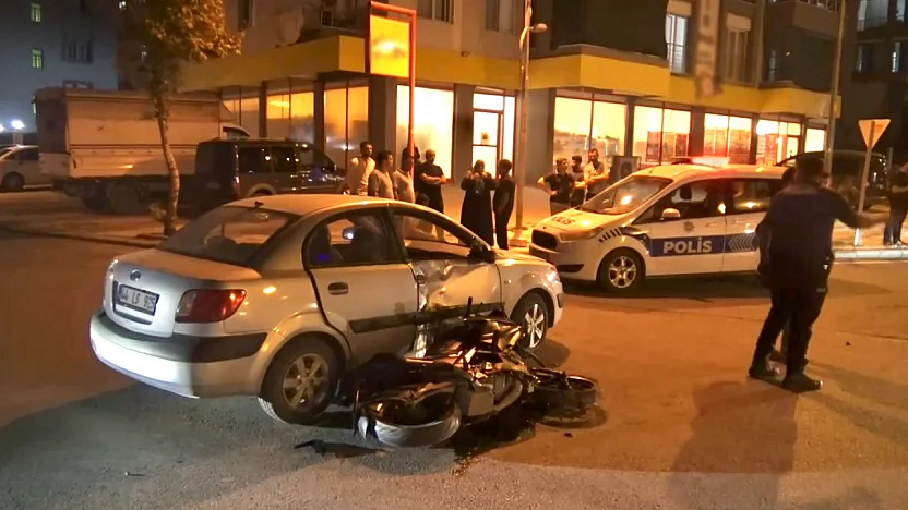 Malatya'da Korkutan Kaza! 1'i Çocuk 2 Kişi Yaralı