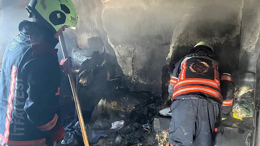 Malatya'da Korkutan Yangın