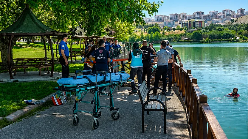 Malatya'da Mesire Alanında Gölette Ceset Bulundu