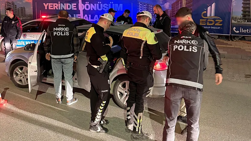 Malatya'da Narkoalan-2 Operasyonu! Park ve Bahçelerde Denetim