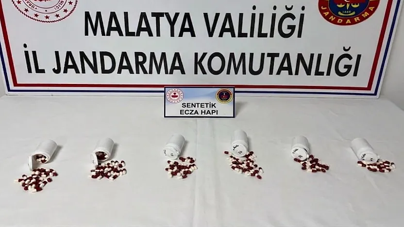Malatya'da Narkotik Operasyonu! Yüzlerce Hap Ele Geçirildi