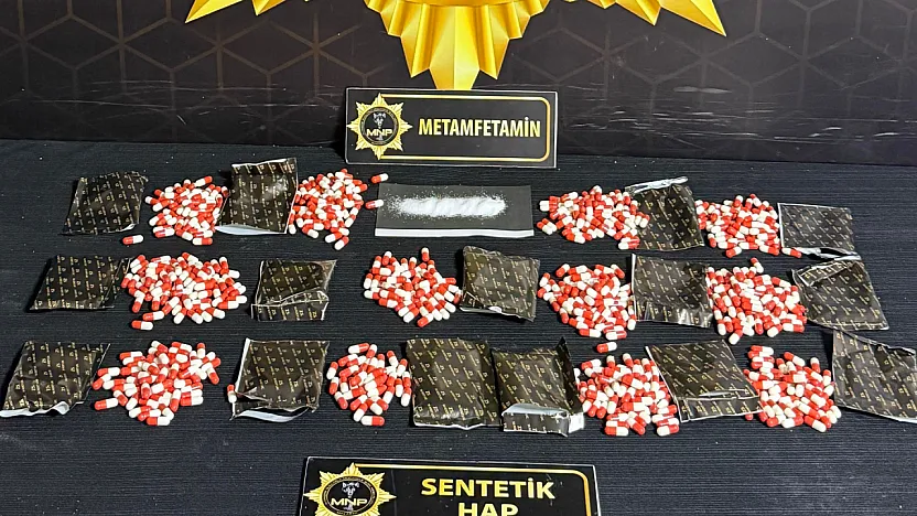 Malatya'da Narkotik Operasyonu! 4 Kilo 875 Gram Metamfetamin Ele Geçirildi