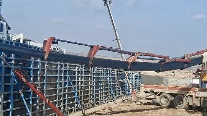 Malatya'da Şantiye Kazası!