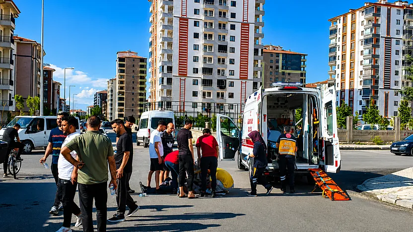Malatya'da Trafik Kazası! Motosiklet Sürücüsü Yaralandı