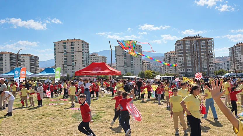 Malatya'da Uçurtmalar Bu Kez Gazze İçin Havalandı!