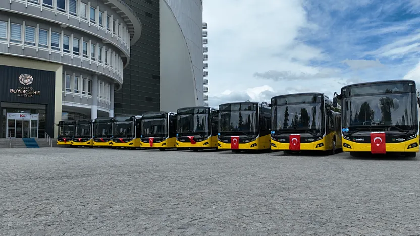 Malatya'da Ulaşım Filosuna 12 Yeni Otobüs