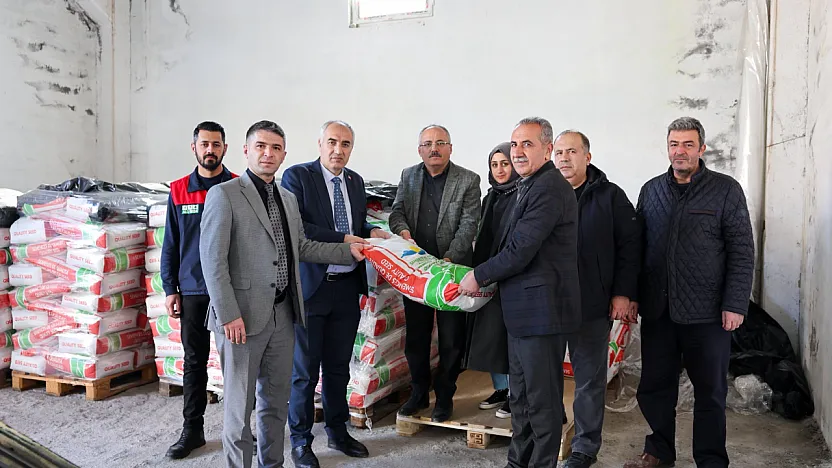 Malatya'da Üreticiye Yüzde 75 Hibeli 12 Ton Yem Bitkisi Tohumu