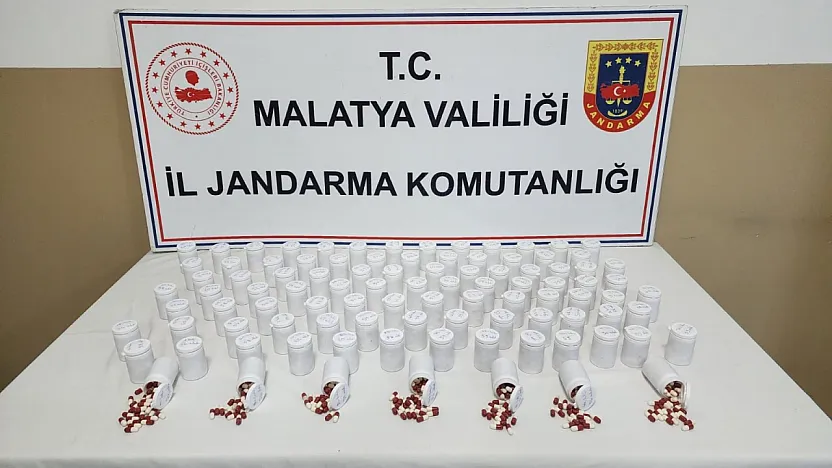Malatya'da Uyuştucu Operasyonu! Binlerce Zehirli Hap Ele Geçirildi