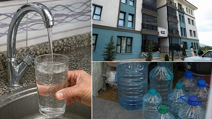 Malatya'da Yeni Yapılan TOKİ Konutlarında İçme Suyu Krizi!