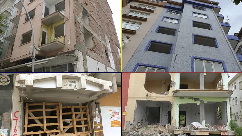 Malatya'da Yıkım Bekleyen Yapılar Tehlike Saçıyor!
