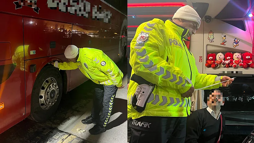 Malatya'da Yolcu Otobüsleri Mercek Altında