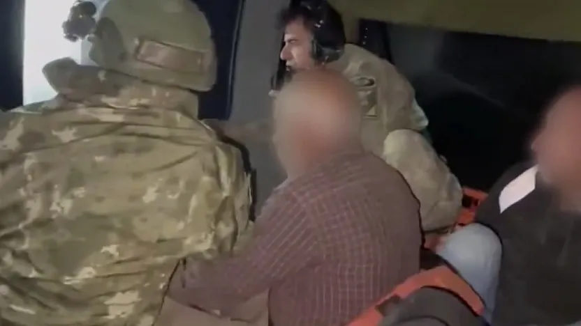 Malatya'da Zamanla Yarış! Dik Yamaçlardan Hava Operasyonu