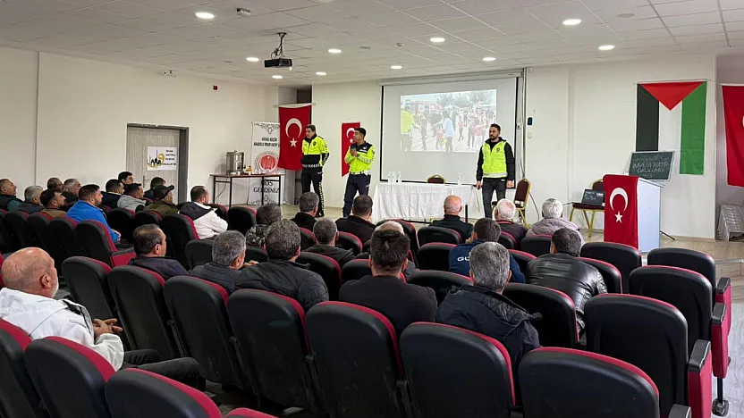 Malatya Doğanşehir'de Servis Şoförlerine Önemli Uyarılar!