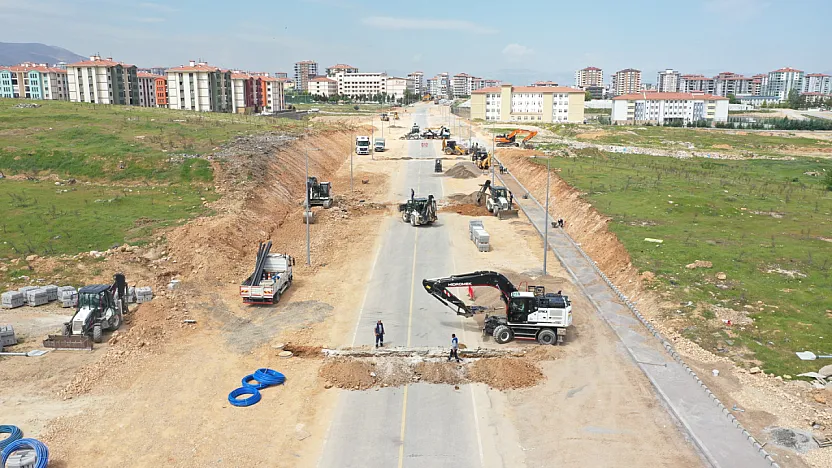Malatya Filistin Caddesi'nde Yeni Dönem! Yol 30 Metreye Genişletildi