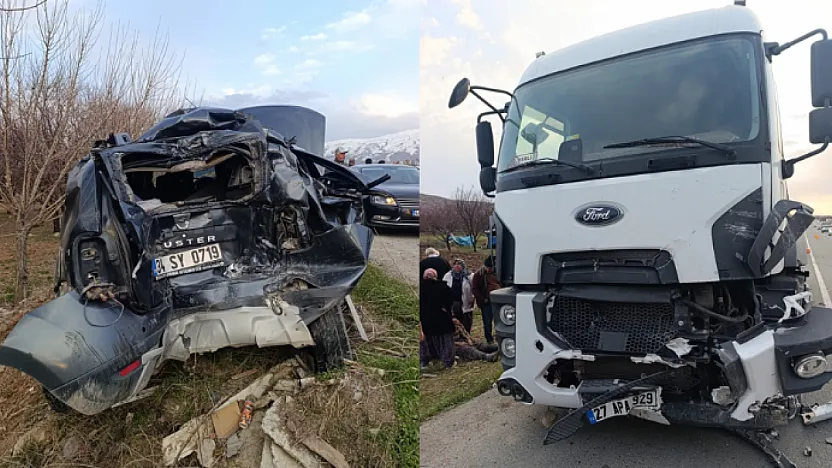 Malatya Kale'de Trafik Kazası! Darıpınar Mevkiinde Acı Olay!