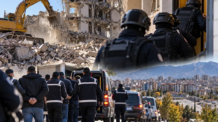 Malatya'da Deprem Yıkımlarında Vurgun Operasyonu: 26 Gözaltı