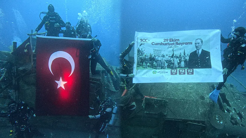 Malatya'nın Dalgıç Ekibinden 29 Ekim Mesajı!