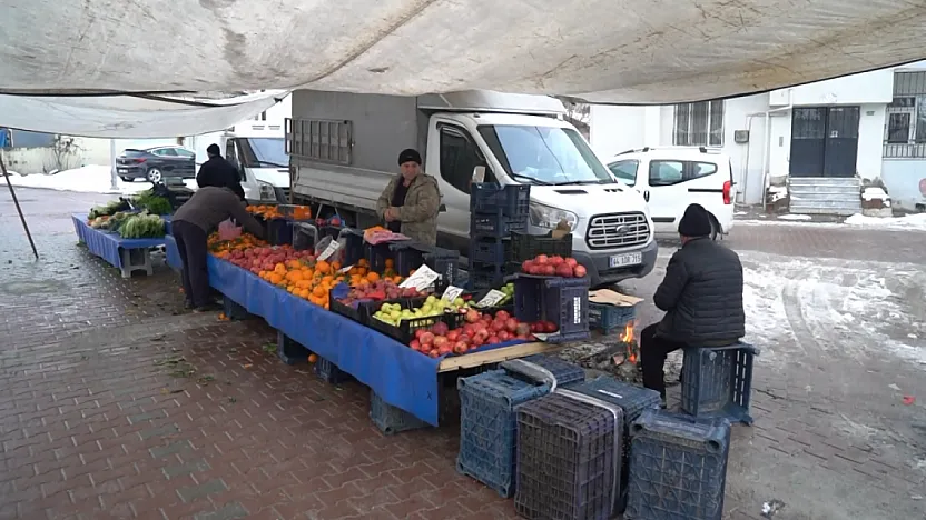 Malatya Pazarlarında Kışın Zor Günleri!