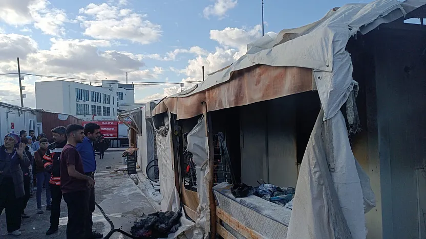 Malatya Teknokent'te Alevler Paniğe Yol Açtı, İtfaiye Müdahale Etti