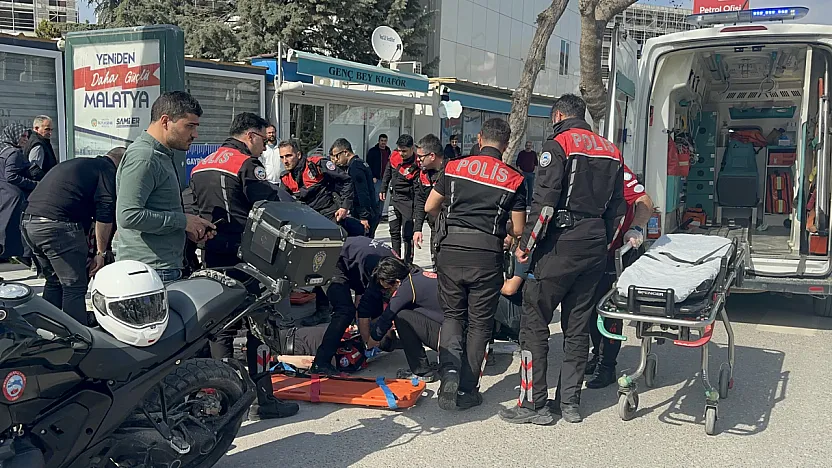Malatya'da Yunus Timi Kaza Yaptı,2 Polis Yaralandı