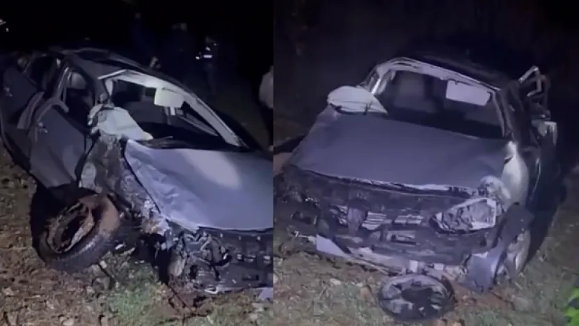 Virajı Alamayan Otomobil Uçuruma Yuvarlandı: 1 Ölü, 4 Yaralı!