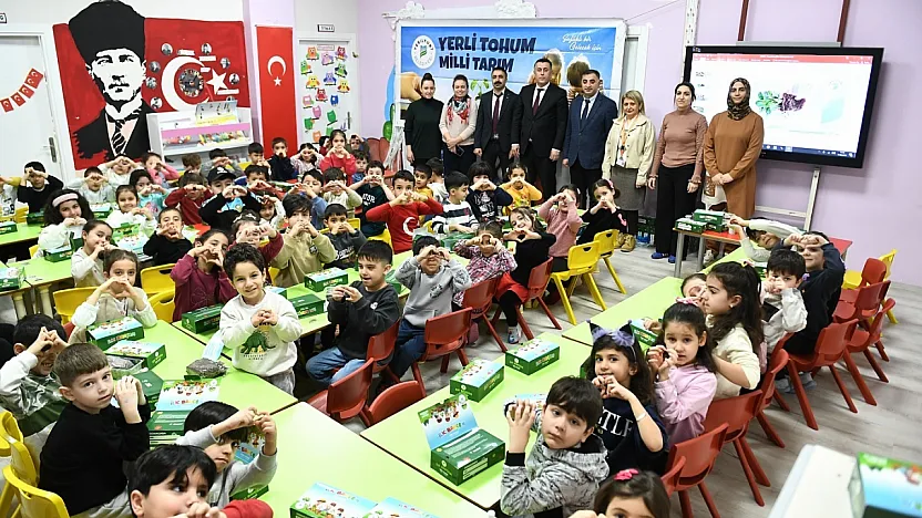 Yeşilyurt'ta Minik Öğrencilerden Büyük Ders: Yerli Tohumun Gücü