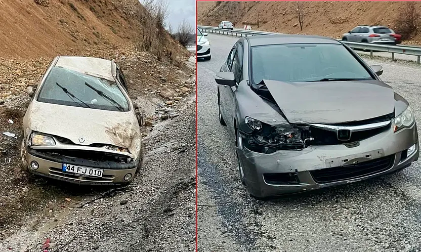 Aynı Noktada Peş Peşe Kaza: Malatya'da 7 Kişi Yaralandı