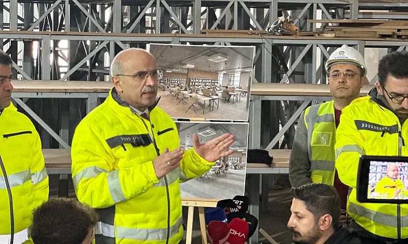 Başkan Sami Er Müjdeyi Verdi! Malatya'ya Bölgenin En Büyük Kütüphanesi Geliyor