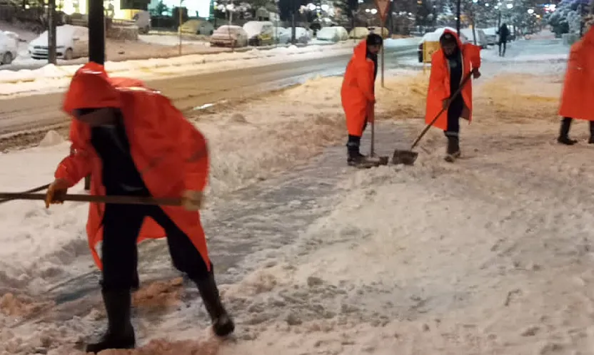 Battalgazi Belediye Ekipleri 7/24 Sahada!