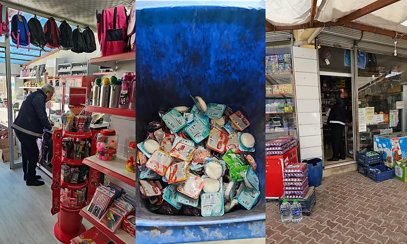 Battalgazi'de Bakkallar'da Tarihi Geçmiş Gıdalar Raflardan Toplandı!