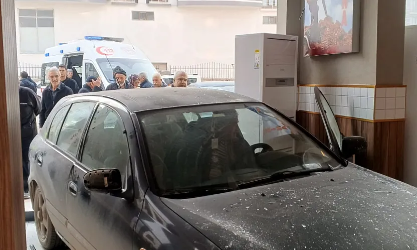 Battalgazi'de Dönercide Kaza Paniği