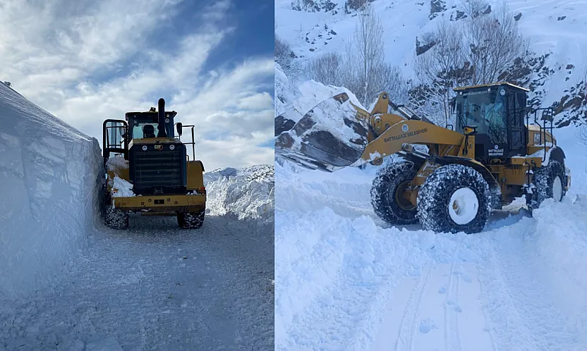 Battalgazi'de Kar Mesaisi Kesintisiz Sürüyor!