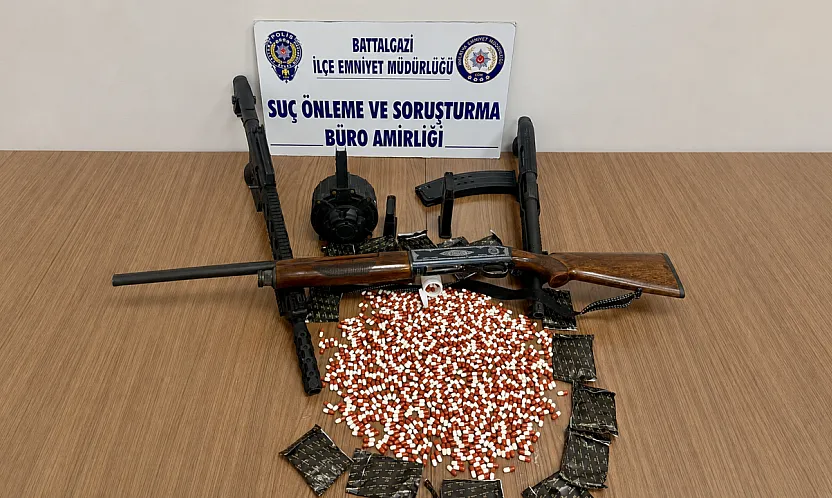 Battalgazi'de Uyuşturucu Operasyonu! Gizleme Yöntemi Dikkat Çekti