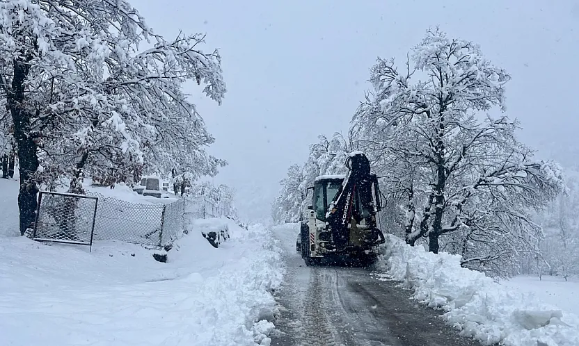 Doğanşehir'de Kar Kalınlığı Yarım Metreyi Geçti!