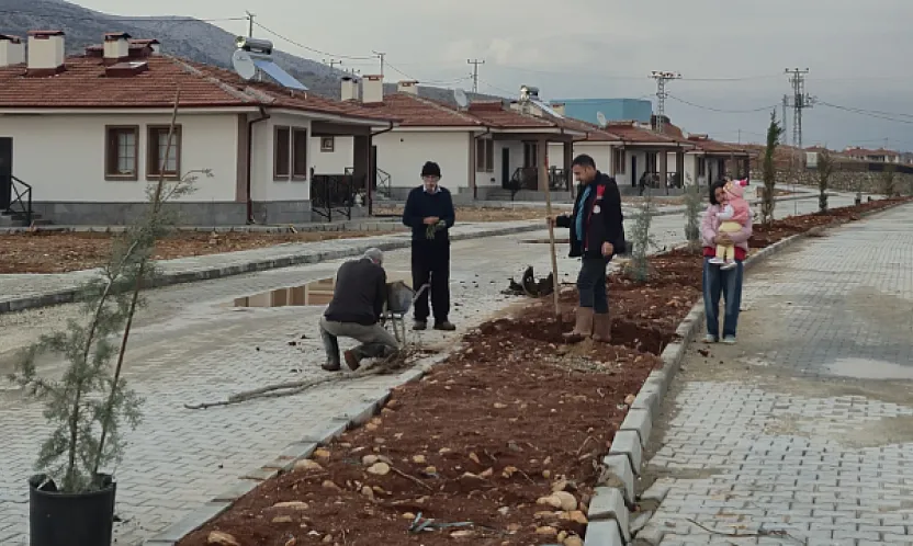 Doğanşehir'de Yeni Yaşam Alanları Yeşilleniyor!