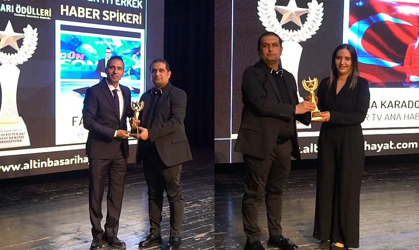 ERTV'ye 2 Ayrı Altın Başarı Ödülü Verildi