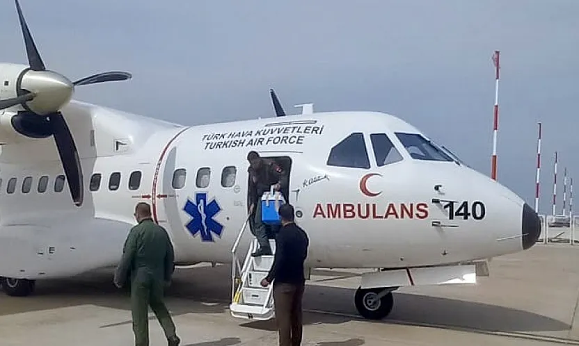 Gökyüzünde Dev Operasyon! Malatya'daki Hasta İçin Zaman Durduruldu