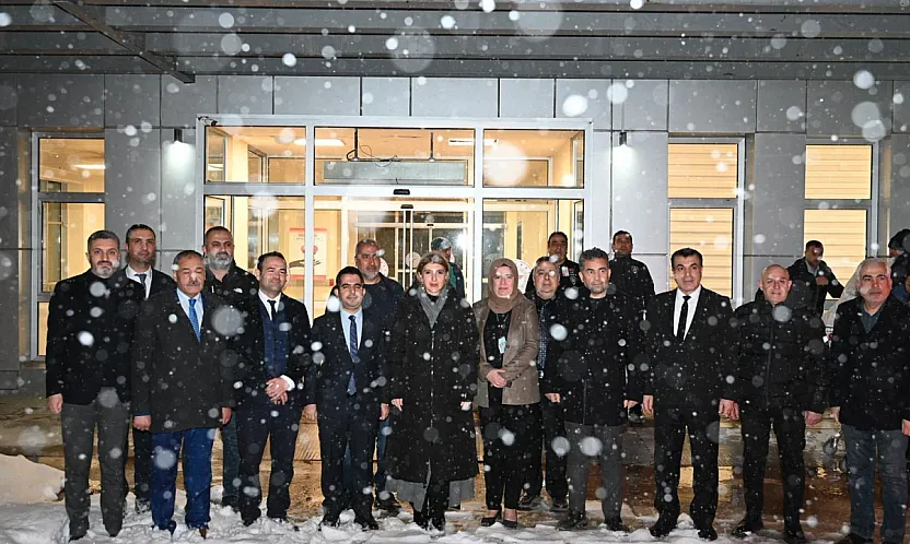 Güvenlikten Sağlığa Yeni Yıl Ziyaretleri!